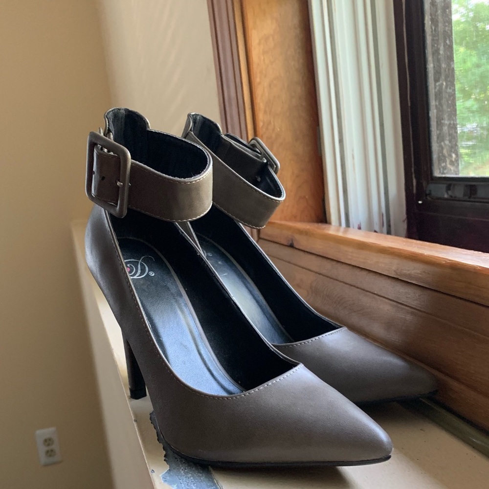 Grey heels